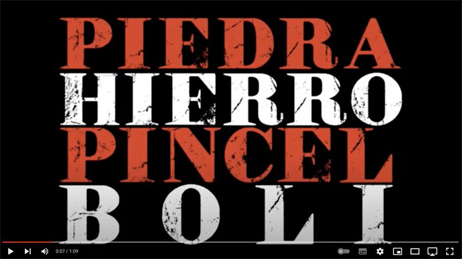 Bazart Gallery expone "HIERRO, PIEDRA, BOLI Y PINCEL" 8 portada-youtube