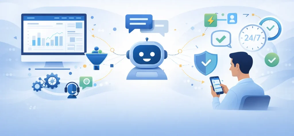 Beneficios de usar chatbots para empresas y clientes 9 beneficios-de-usar-chatbots-para-empresas-y-clientes