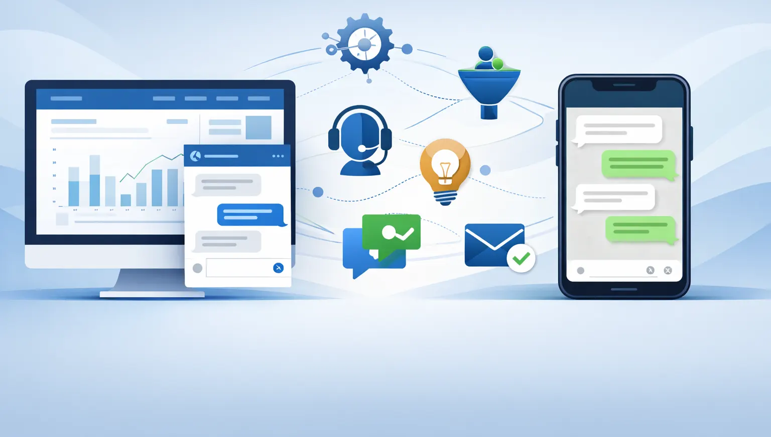 Chatbot web vs chatbot WhatsApp: cuál es mejor para tu empresa 1 chatbot-web-vs-chatbot-whatsApp